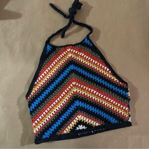 Willow Multicolor Crochet Top